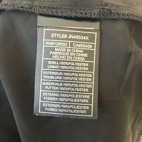 Betsey Johnson Vintage Black Mesh Midi Dress Pink Lip Fairy Goth Y2K Size 8 - Picture 10 of 14